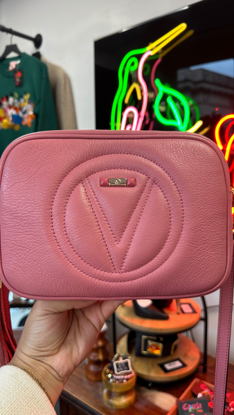 CANELA DESIGNER | coral pink leather purse