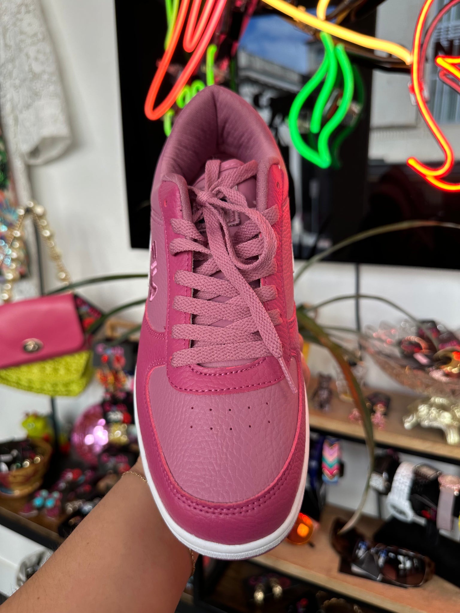 FILA A-LOW Sneakers Heather Rose/White/Malaga Size Women’s 11
